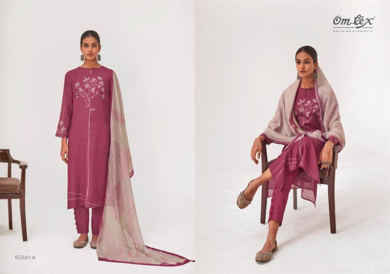 Omtex sitara dress material wholesale surat